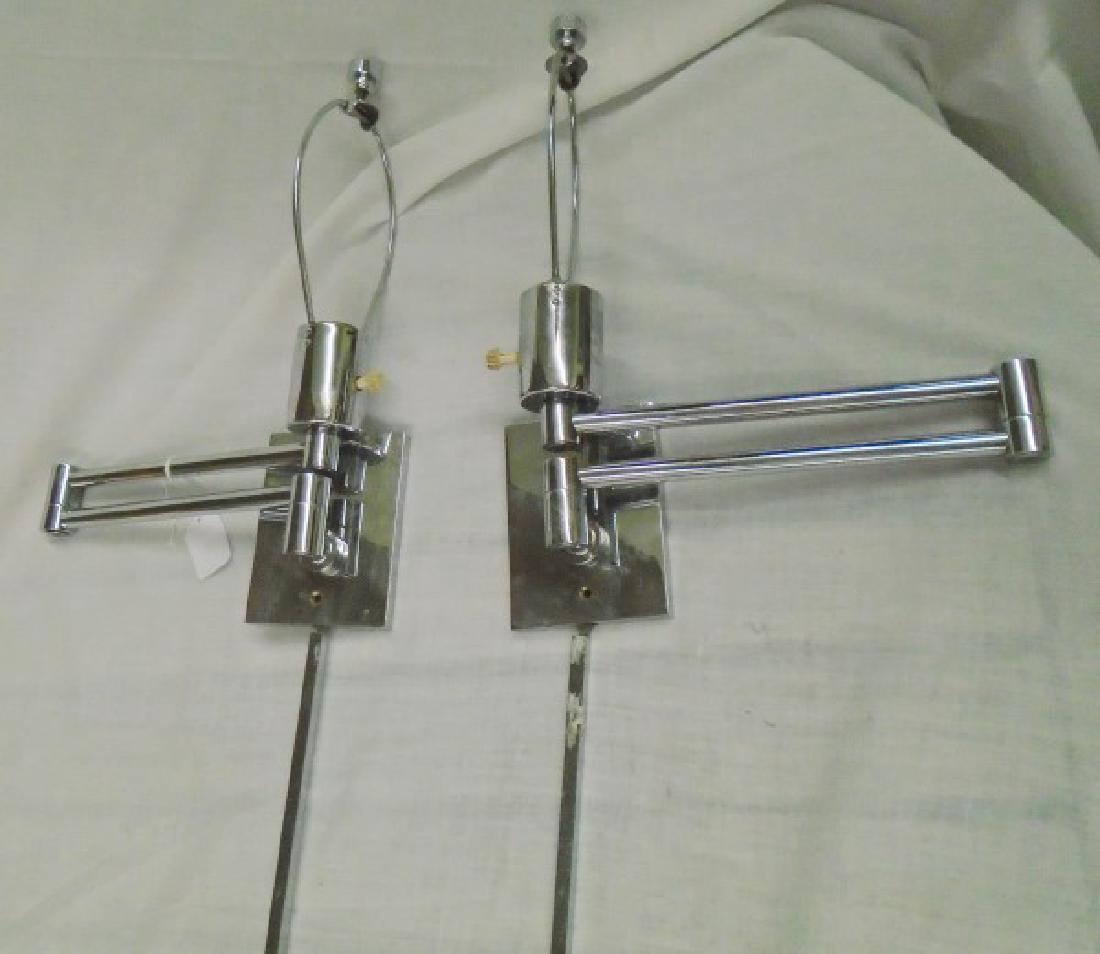 Pr Chrome Mid Cent Sconces, Hansen (1 of 2)