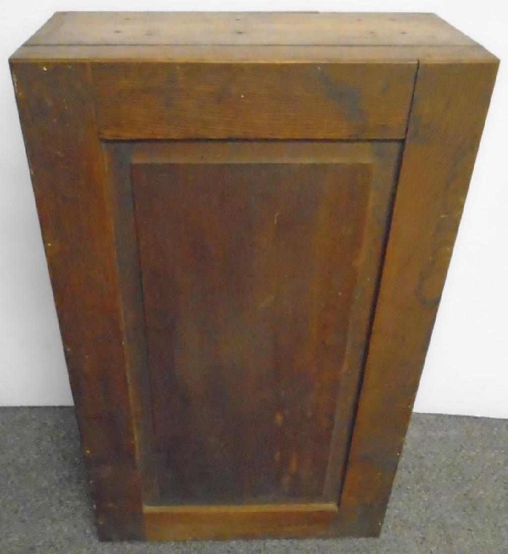 Hanging Oak Wall Cabinet (1 of 1)