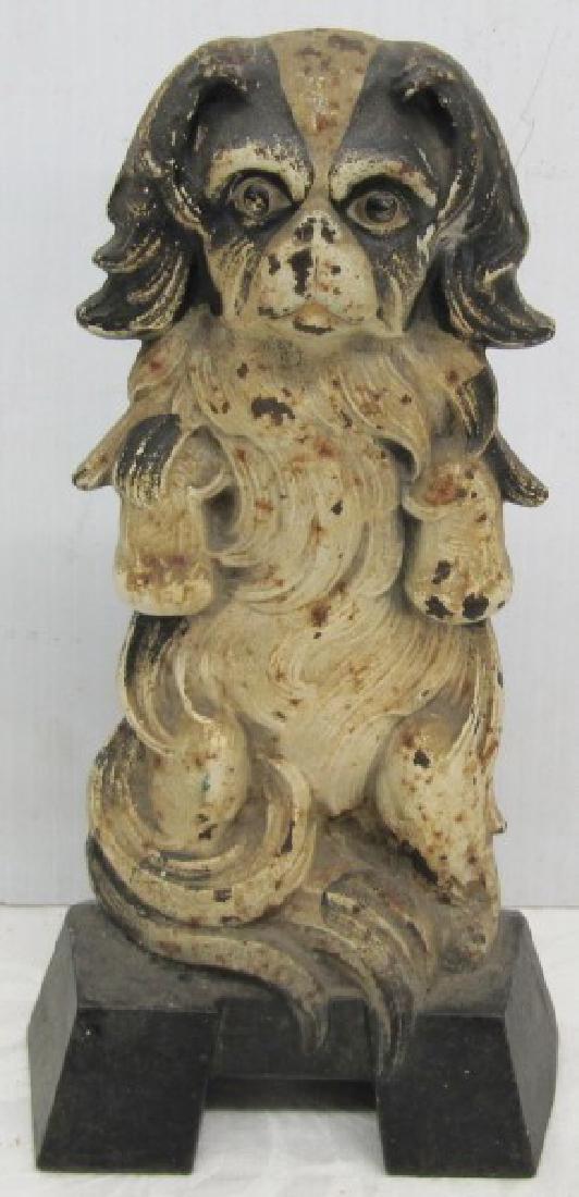 Cast Iron Dog Doorstop: Cast Iron Dog Doorstop