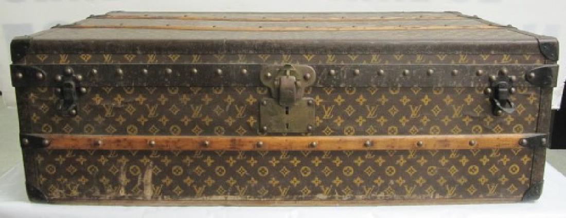 Vintage Louis Vuitton Trunk 21" x 39" x 13": Vintage Louis Vuitton Trunk 21" x 39" x 13"