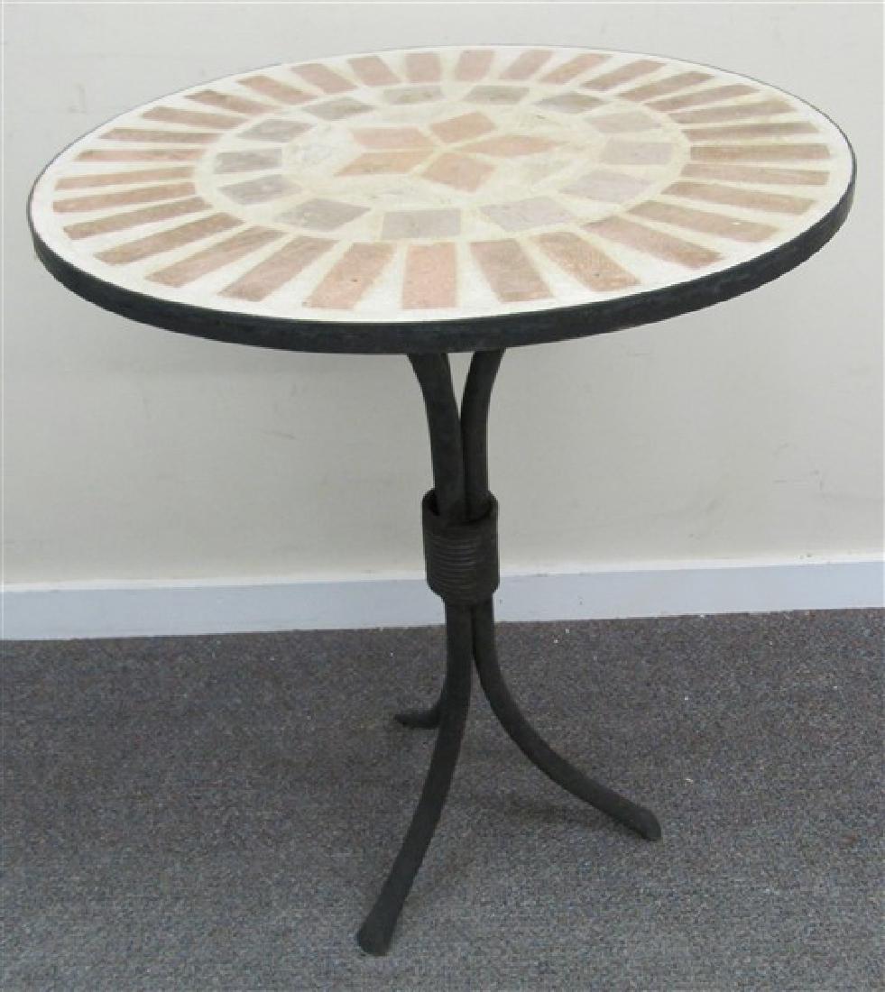 Stone Top Table: Stone Top Table