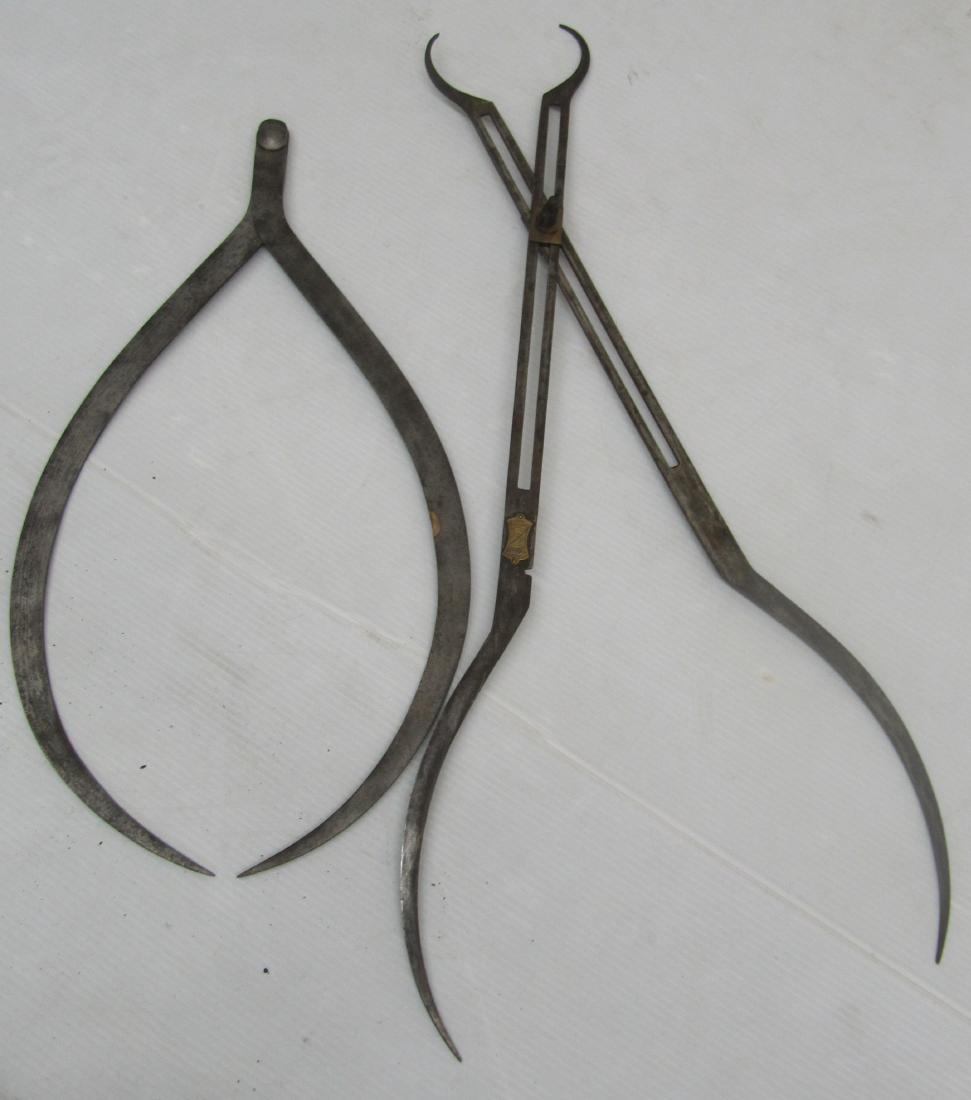 2 Large Iron Scribes: 2 Large Iron Scribes