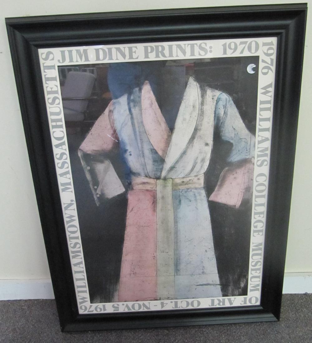 Jim Dine Poster Circa 1970-1976- 30" x 40": Jim Dine Poster Circa 1970-1976- 30" x 40"