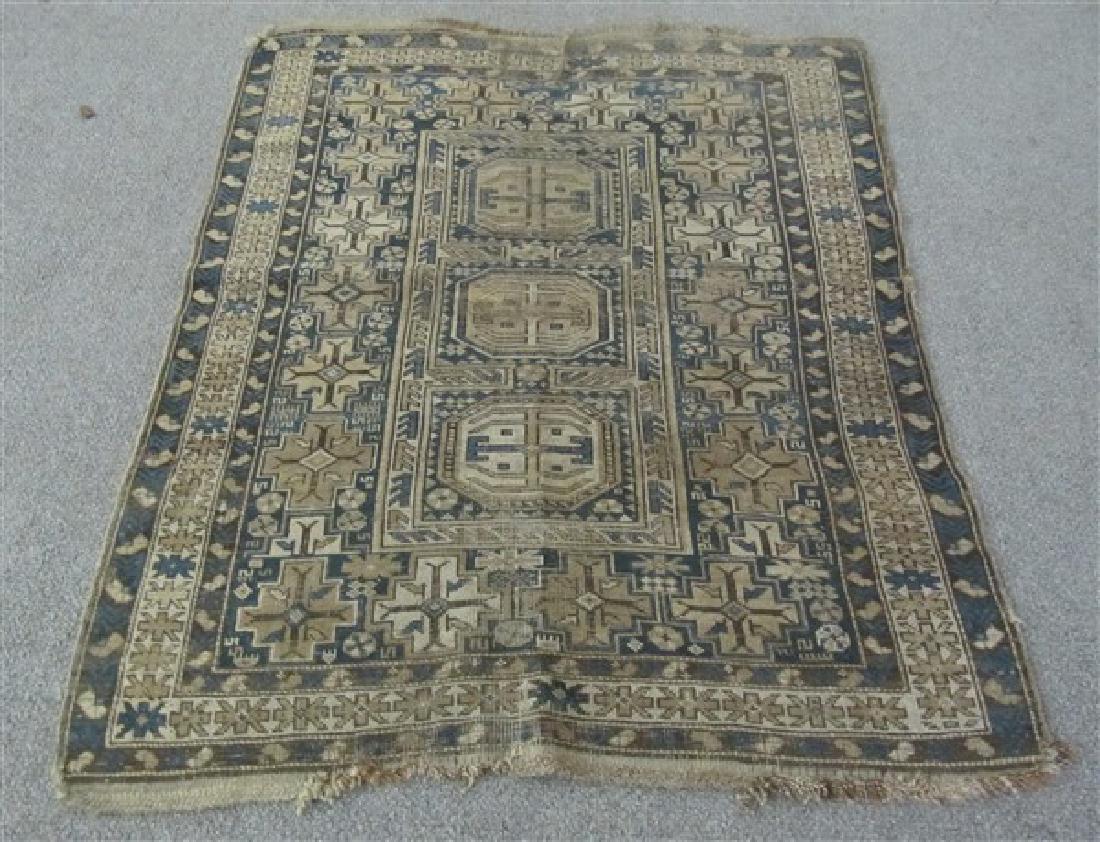 Antique Scatter Rug 4'6" x 3'6" (1 of 1)
