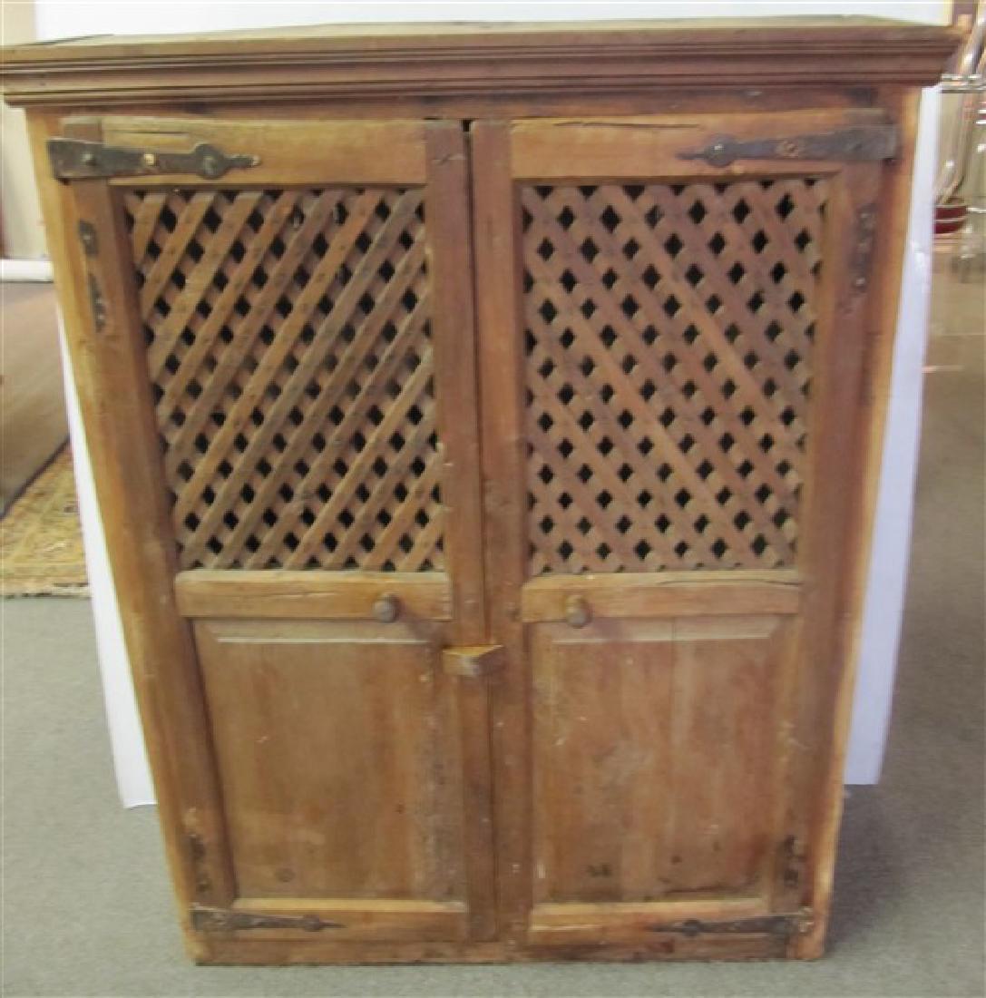 2 Door Primitive Cabinet (1 of 1)