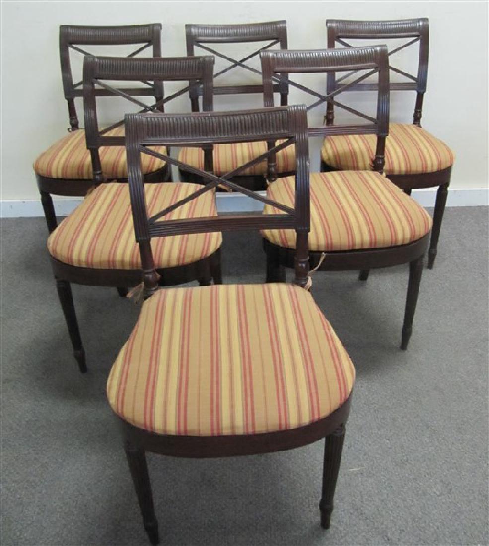 Set of 6 19th Cent Dining Chairs (1 of 1)