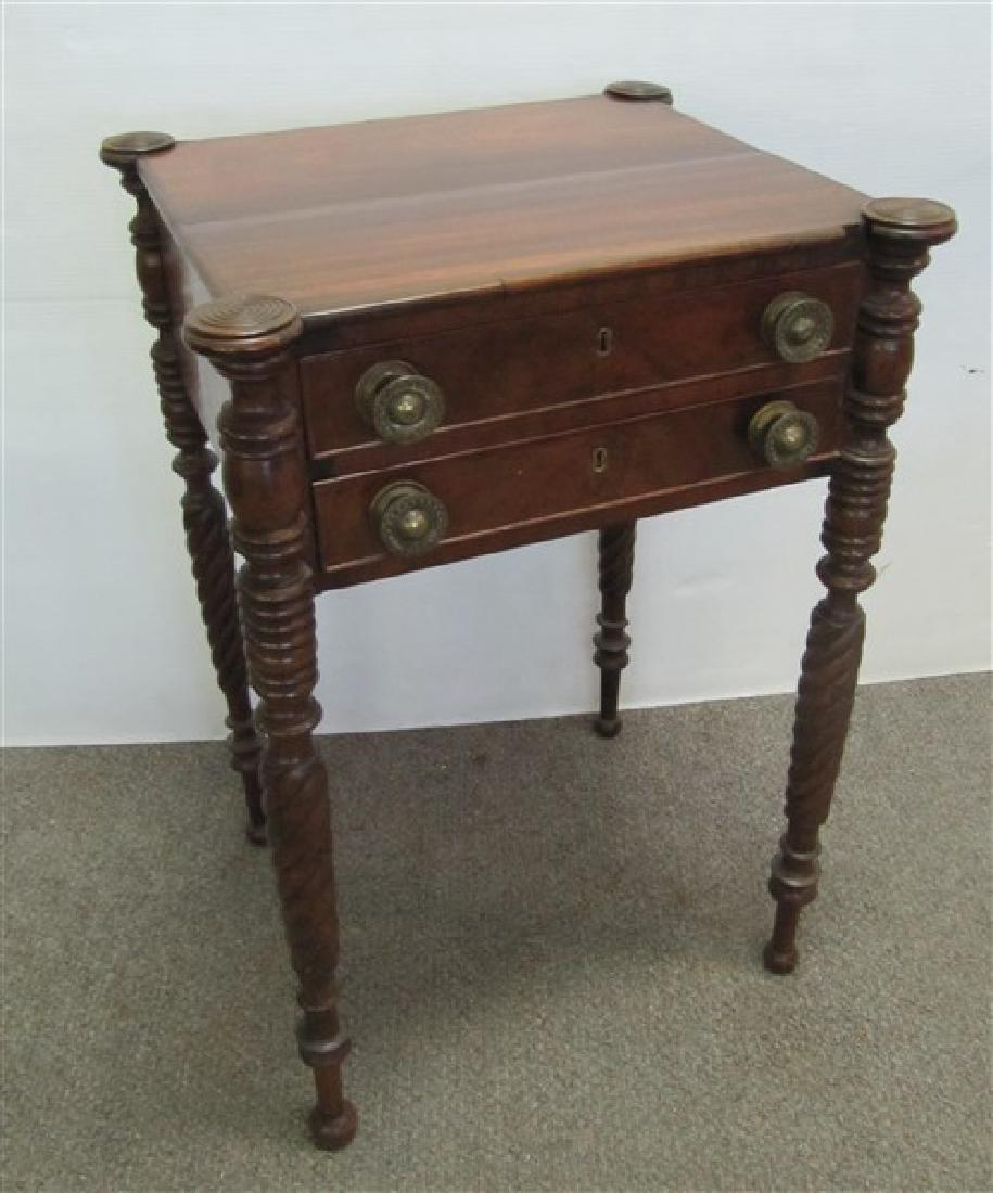 2 Drawer American 19th Cent Stand (1 of 1)