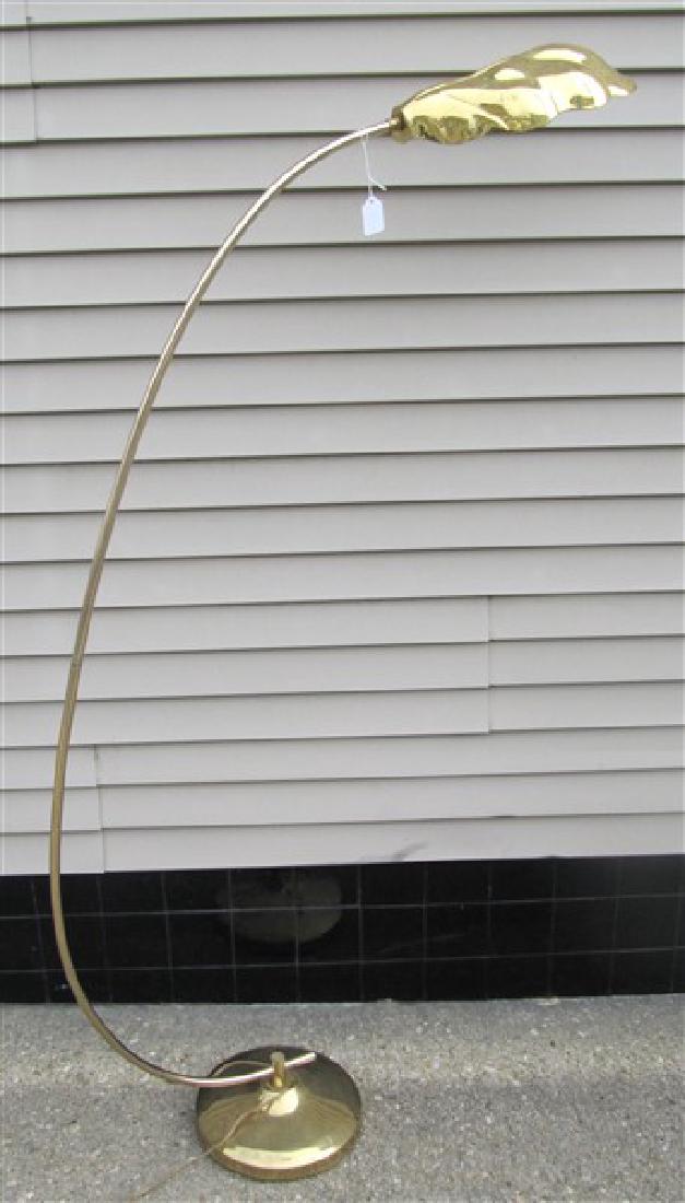 Brass "Shell" Floor lamp (1 of 2)