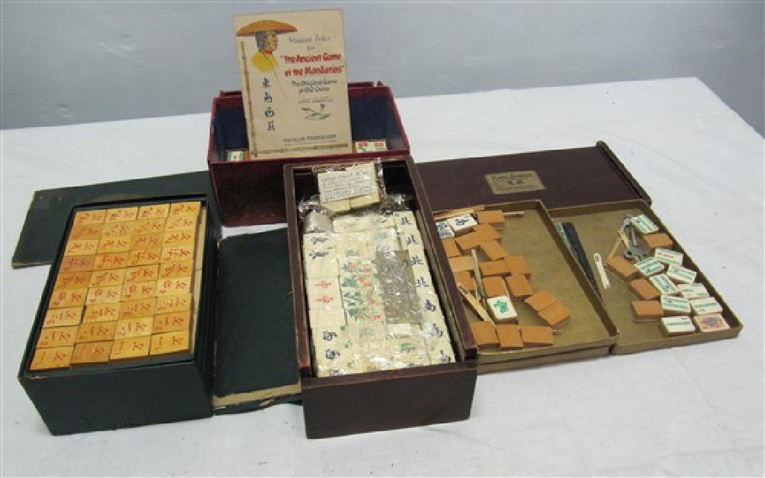 2 Mahjong Sets- 2 Partial sets (1 of 1)