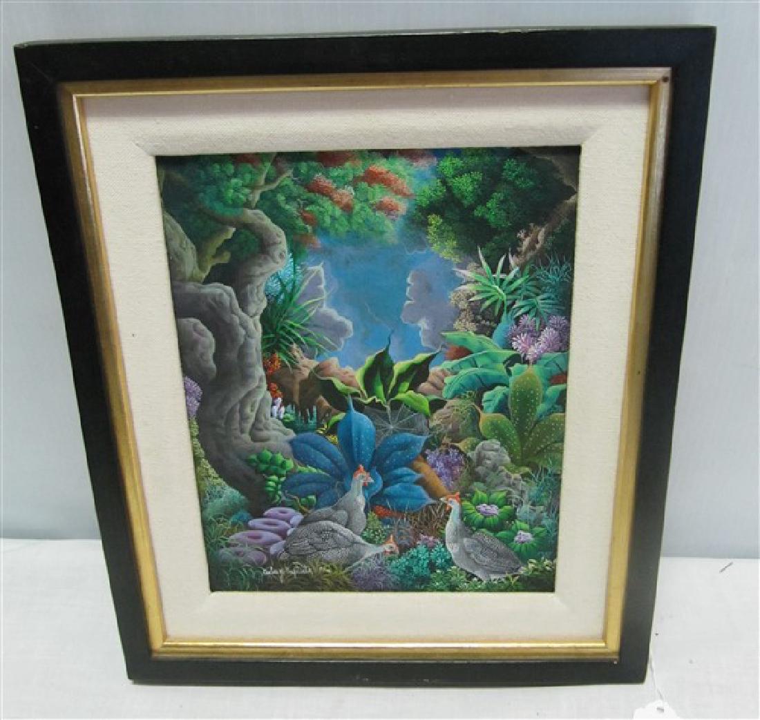 Hatian Art- O/B- Approx 8" x 10": Hatian Art- O/B- Approx 8" x 10"