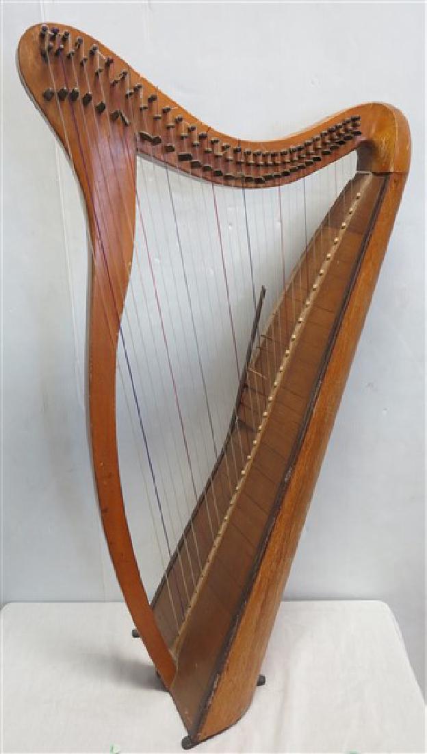 Irish Lap Harp ca 1930