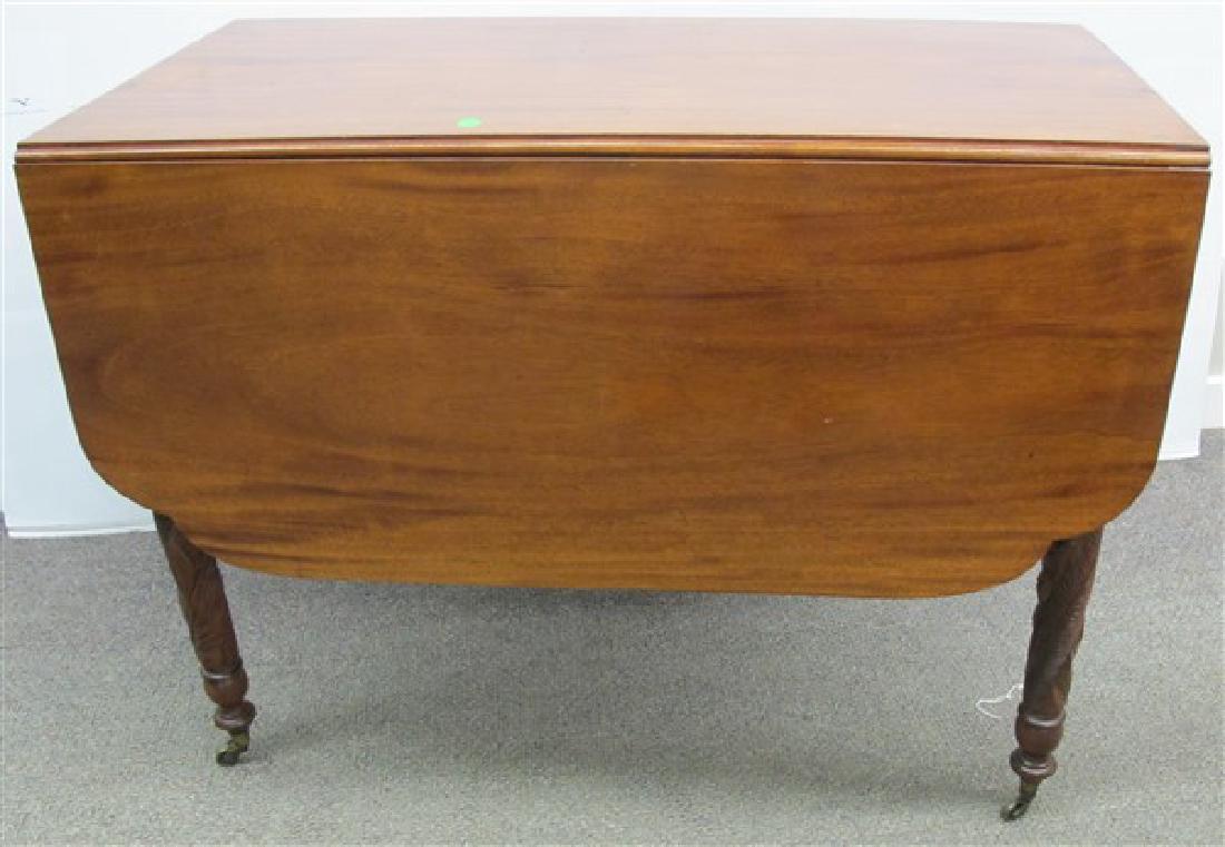 Acanthus Leg Drop Leaf Table: Acanthus Leg Drop Leaf Table