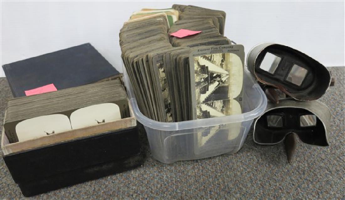 2 Stereo Viewers & a Generous Lot of Cards: 2 Stereo Viewers & a Generous Lot of Cards