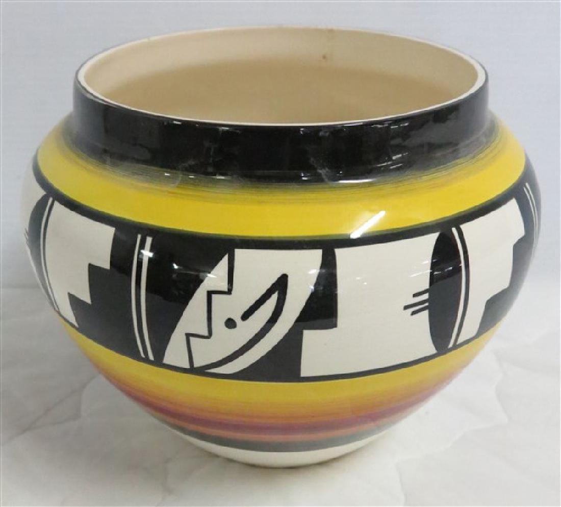 Native Bowl Signed Ruth Root: Native Bowl Signed Ruth Root