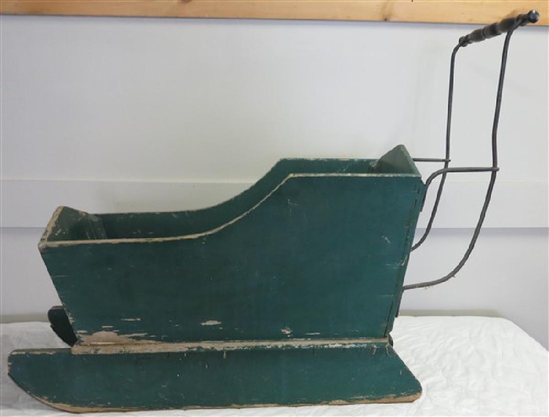 Painted Sled: Painted Sled