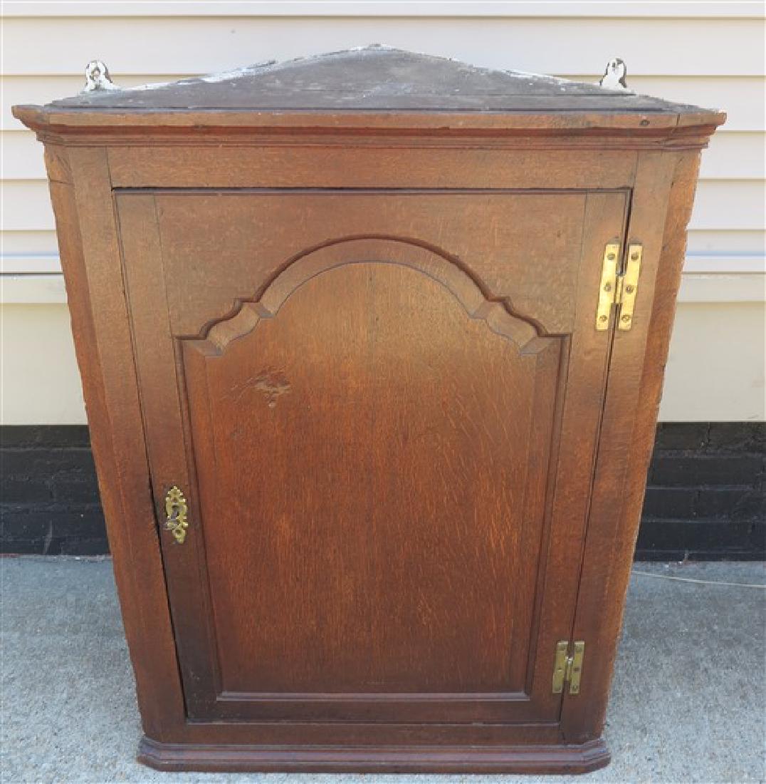 Hanging Wall Corner Cupboard 37.5H x 27"w: Hanging Wall Corner Cupboard 37.5H x 27"w