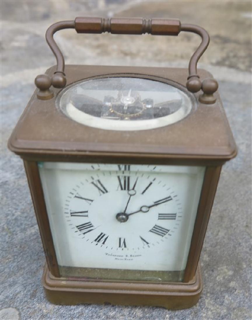 Theodore Starr carriage clock: Theodore Starr carriage clock