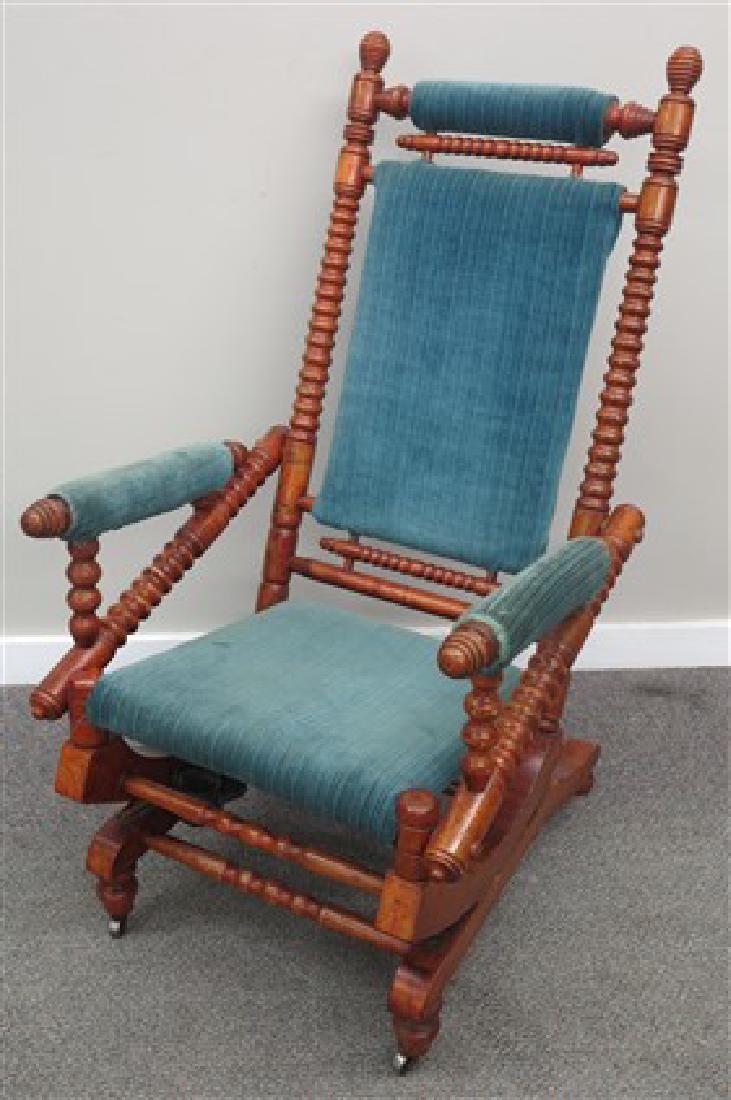 Fancy maple platform rocker: Fancy maple platform rocker