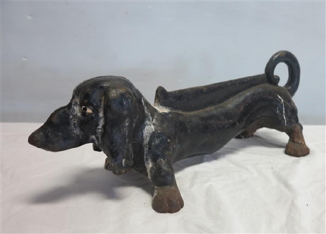 Dachshund boot scraper (1 of 1)