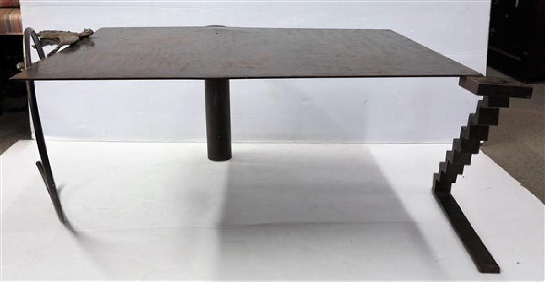 Modern Steel Table, M. Cullen Todd: Modern Steel Table, M. Cullen Todd