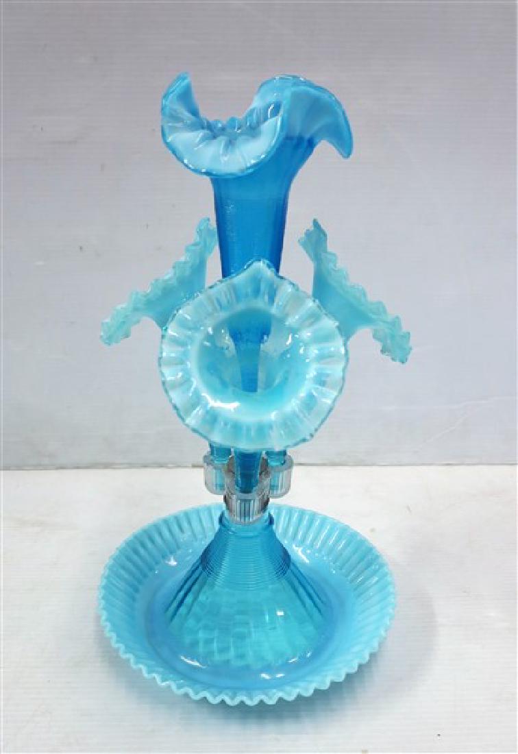 18" Aqua Epergne: 18" Aqua Epergne