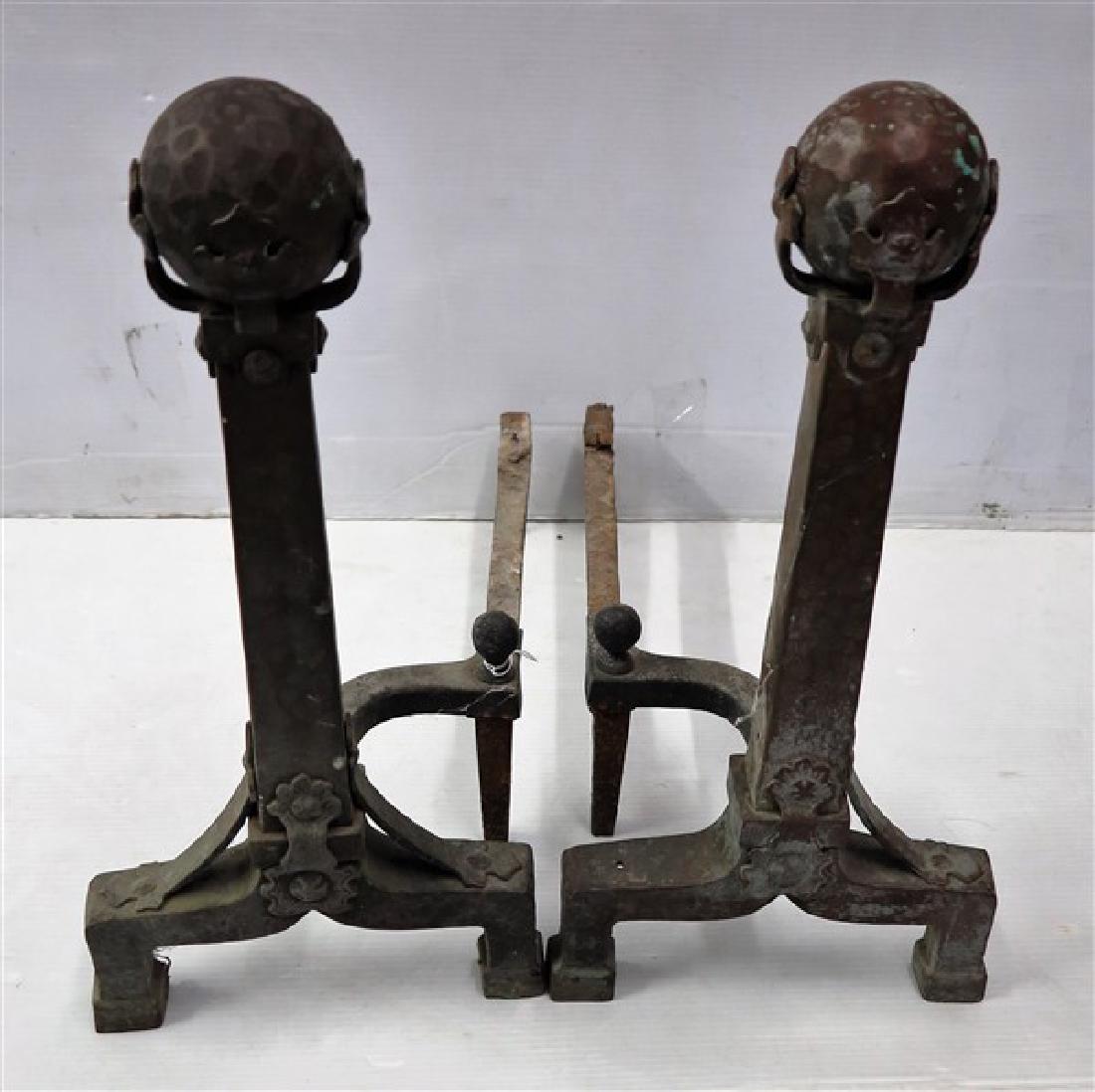 Pr arts and crafts andirons: Pr arts and crafts andirons