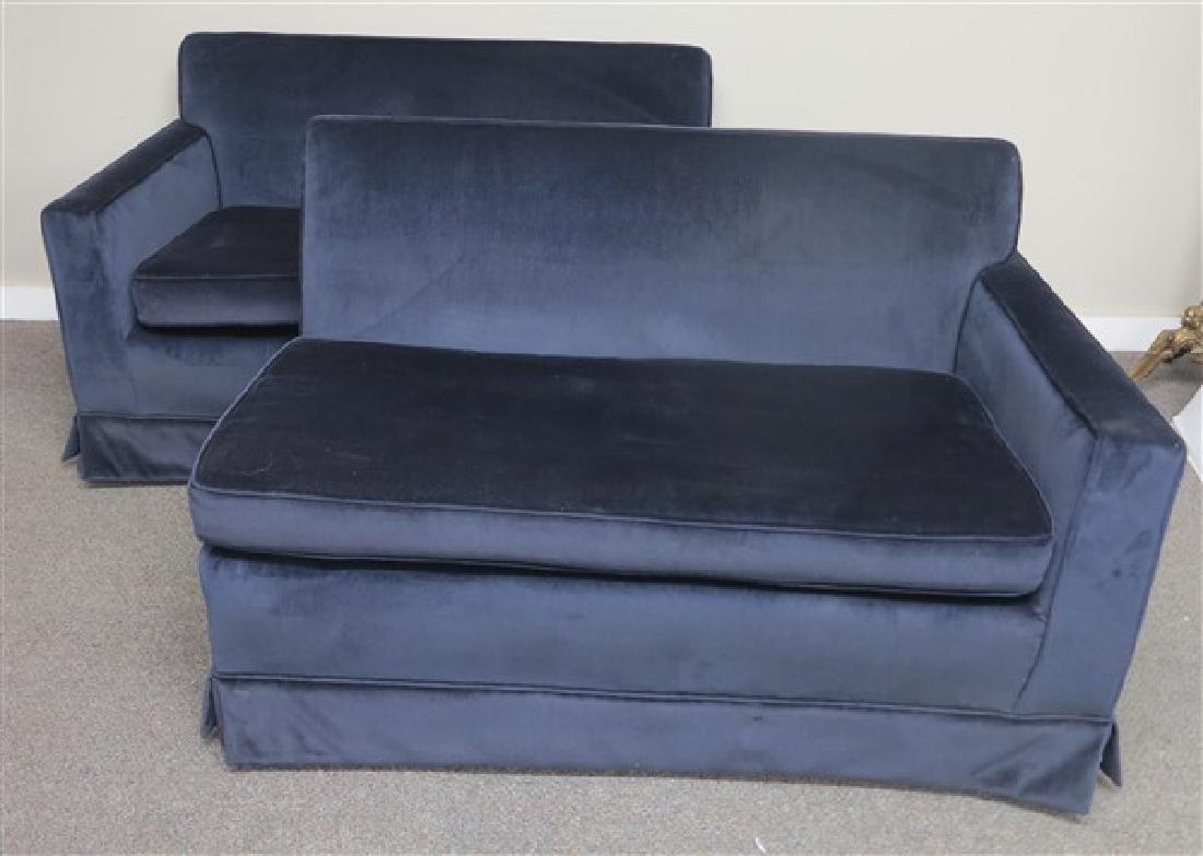 2 part mid-century sofa: 2 part mid-century sofa