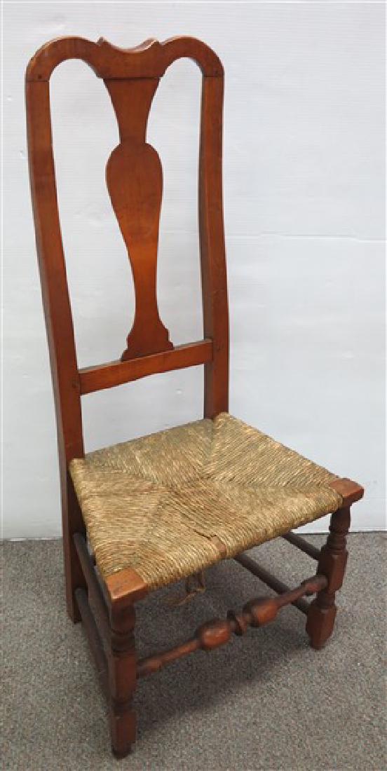 Early Queen Ann chair: Early Queen Ann chair