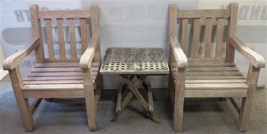 3 piece teak lot (1 of 1)