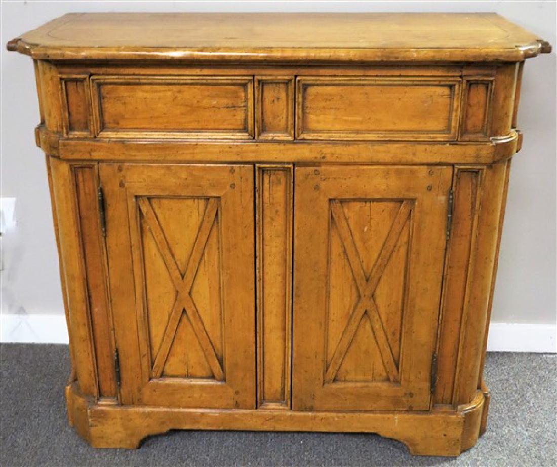 2 door 2 drawer country cabinet 42" wide 38" high (1 of 1)