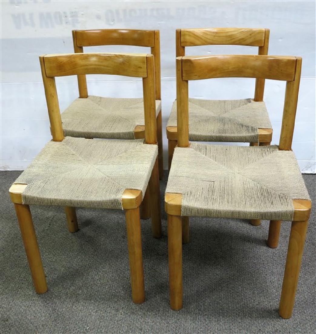 4 mid-century side chairs (1 of 2)