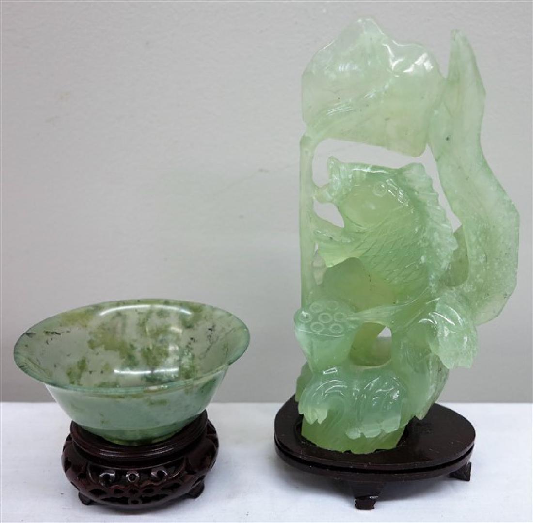 4 piece jade lot (1 of 6)