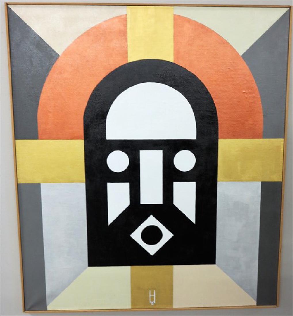 Earl Hubbard 36 X 42 acrylic on linen "The Prophet: Earl Hubbard 36 X 42 acrylic on linen "The Prophet