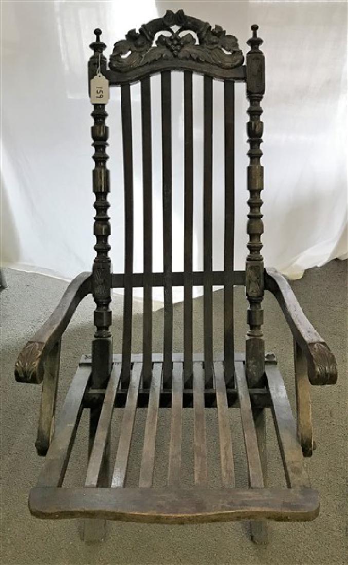 Folding Victorian garden chair (1 of 1)