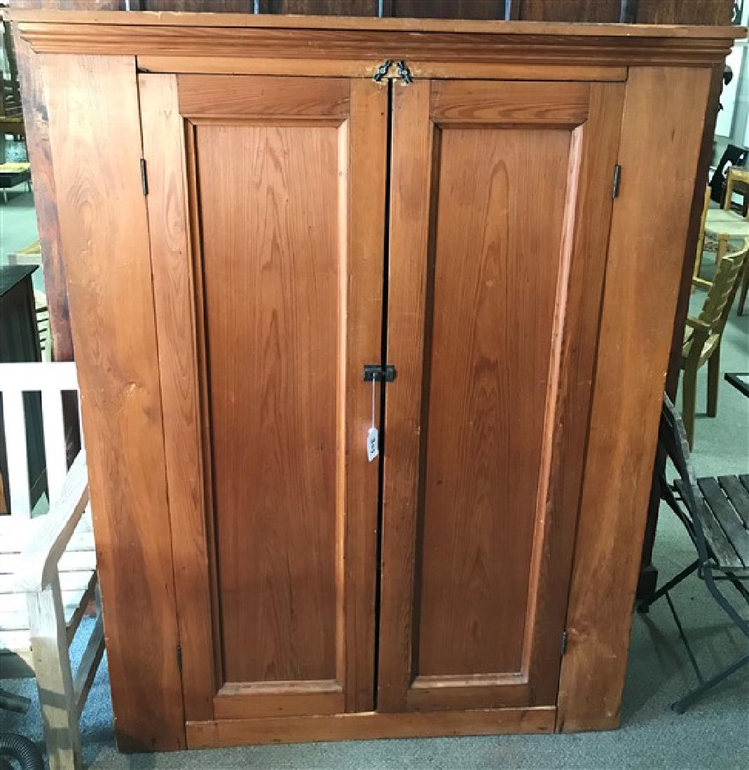 2 door pine wardrobe (1 of 1)