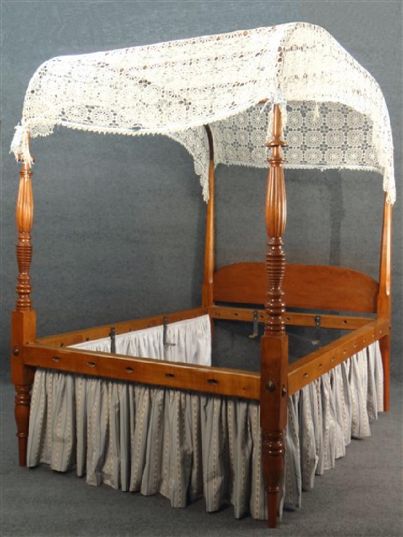 19th century canopy bed: 19th century canopy bed