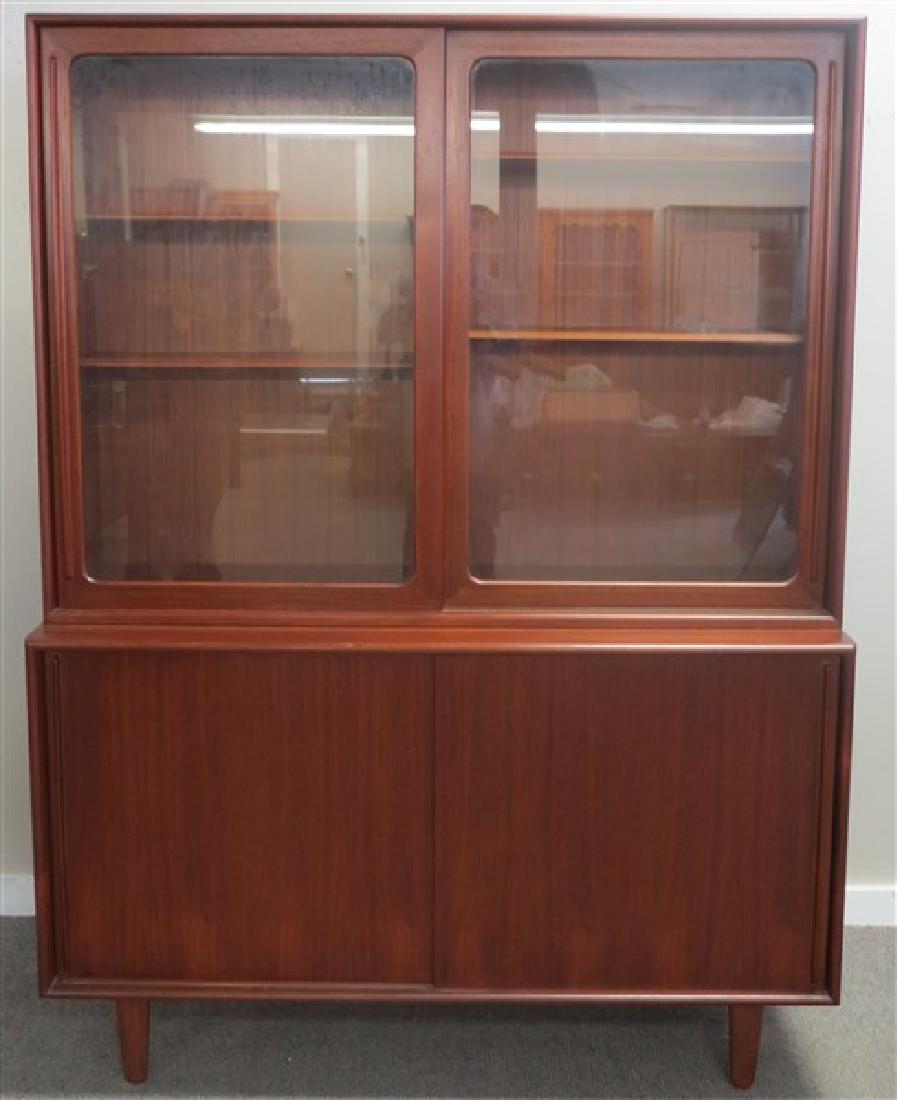 2 part mid-century Danish hutch (1 of 1)