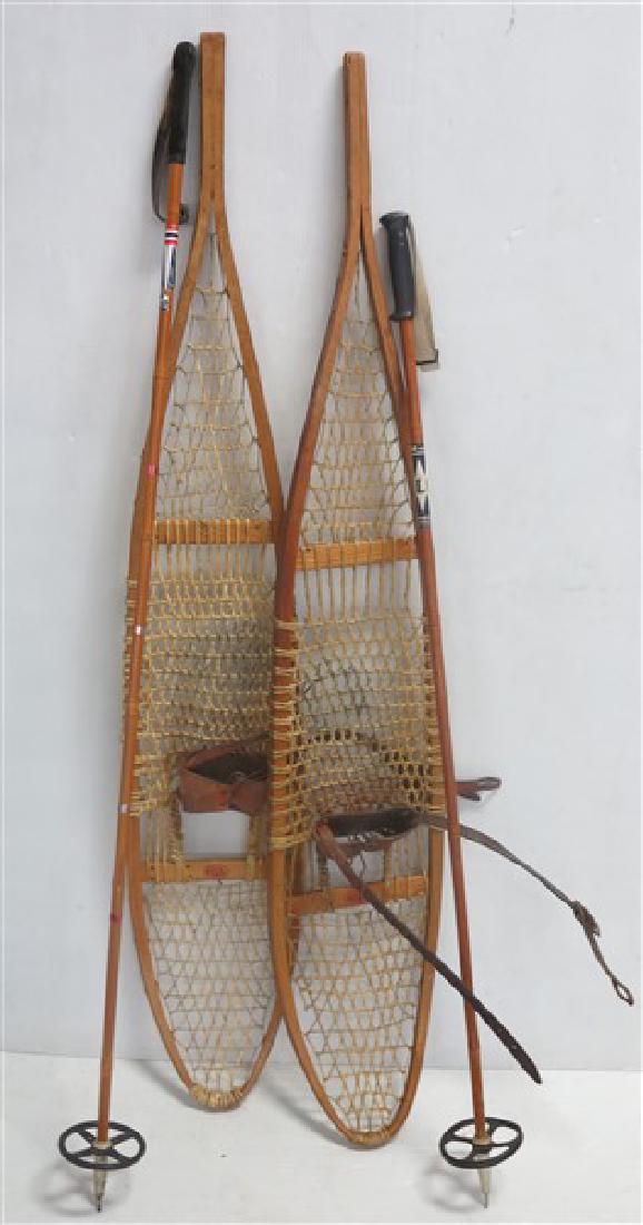 2 snowshoes & 2 poles (1 of 1)