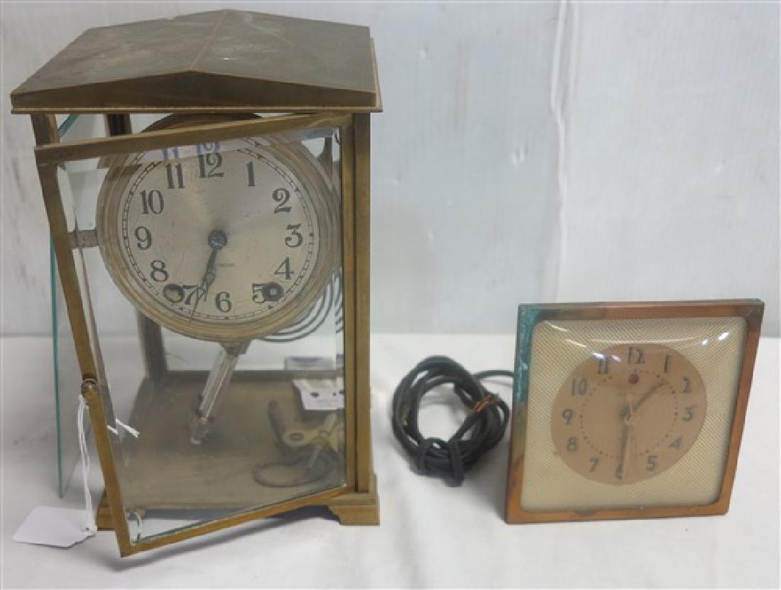 Crystal regulator and vintage alarm clock (1 of 1)