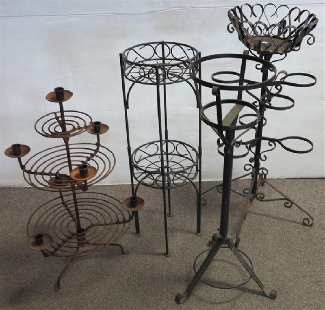 4 iron garden stands (1 of 1)