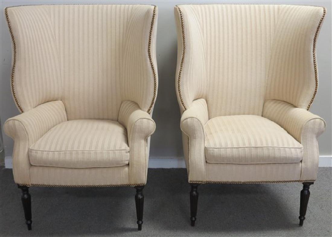 Extra Nice Pr. Wing Chairs/Victoria Hagen "Home" (1 of 3)