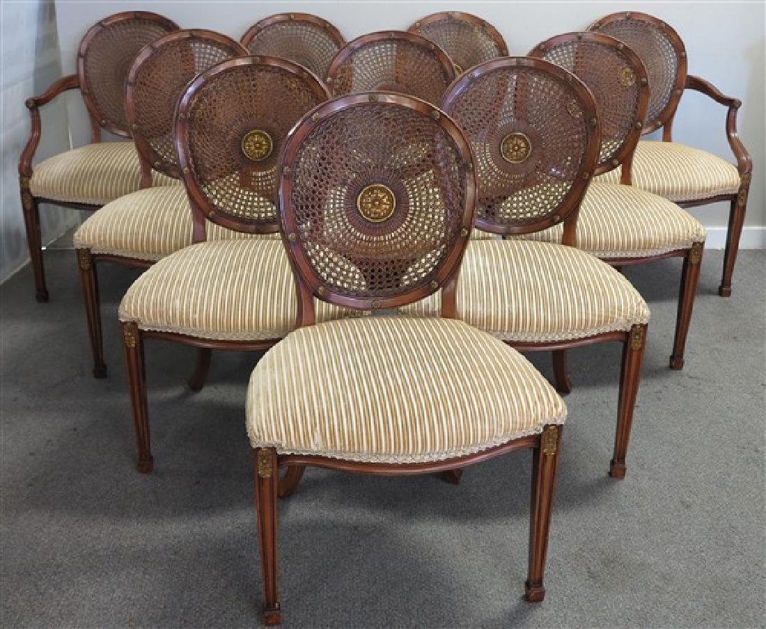 Set of 10 Dining Chairs by Smith & Watson, NY (1 of 3)