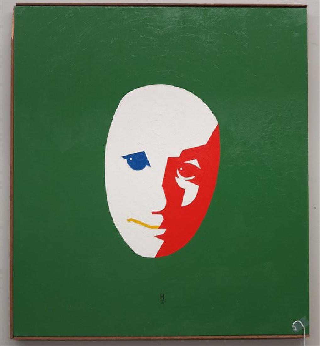 Earl Hubbard Acrylic on masonite 25 X 28 Jacqui II (1 of 1)