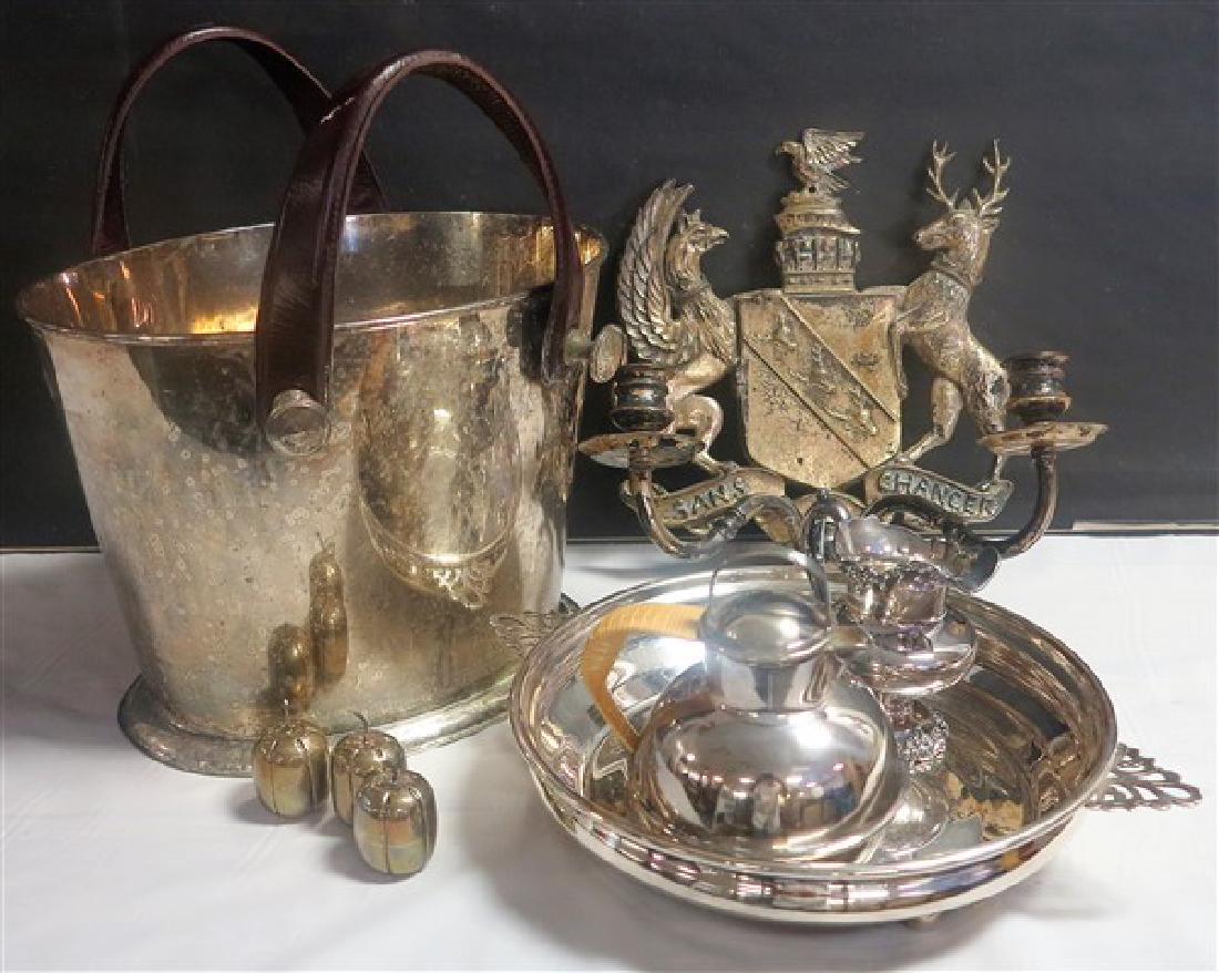 Generous lot interesting nice quality silver plate (1 of 1)