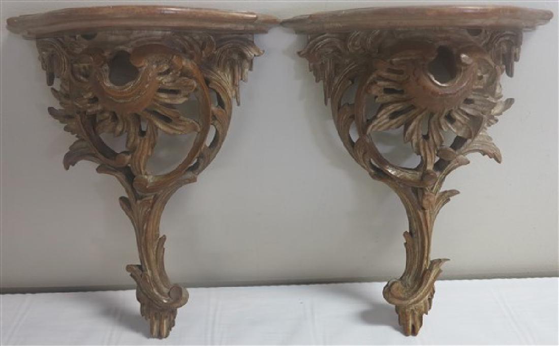2 carved clock shelves (1 of 1)