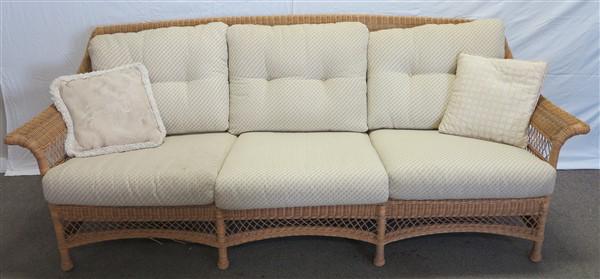 Brown Jordan 6 pc. Wicker Set: Brown Jordan 6 pc. Wicker Set