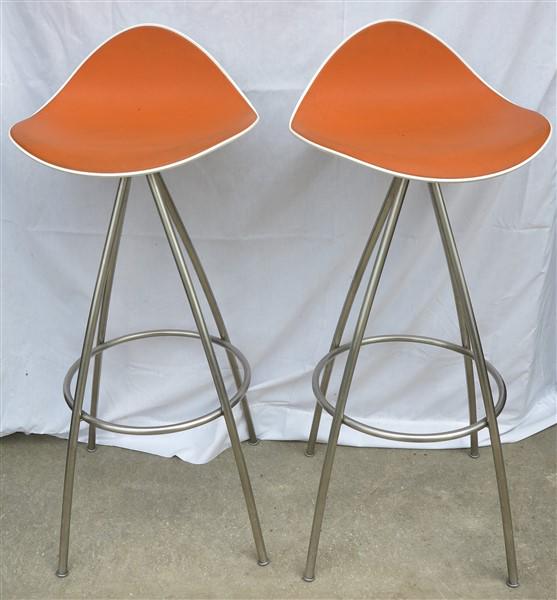 Pair of contemporary modern stools (1 of 1)