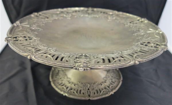 Black, Starr & Frost 10 1/2 sterling compote Approx. 21: Black, Starr & Frost 10 1/2 sterling compote Approx. 21 troy ounces