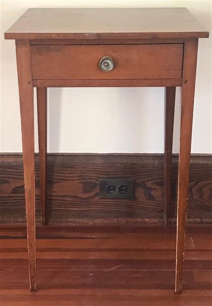 1 drawer 19th century American stand (1 of 1)