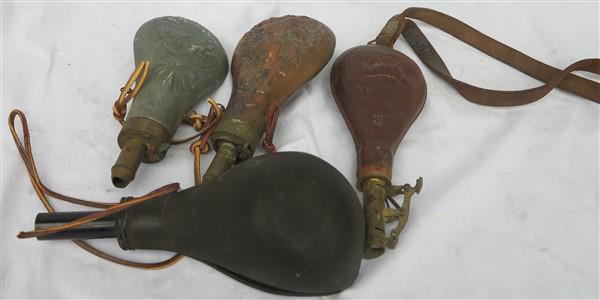 4 powder horns (1 of 1)